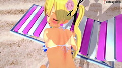 Marie Rose bikini having sex on the beach | 2 | DOA | Full &amp_ POV on Sheer &amp_ PTRN: Fantasykin Thumb