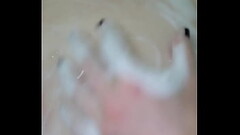 Showering my beautiful tits Thumb