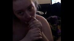 Sucking his bbc and facial Thumb