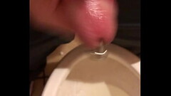 Public piss &amp_ cum Thumb