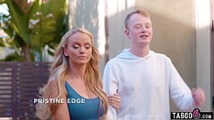 Angry stepmom MILF makes stepson make up with their neighbor Thumb