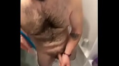 In the shower Thumb