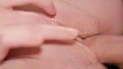 Awesome Close up Fucking Pink Pussy - Real Amateur Creampie Thumb