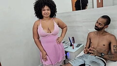 Primeira vez no porno da deliciosa Barbie Marrley gozando muito com pica na buceta e engolindo leite Thumb
