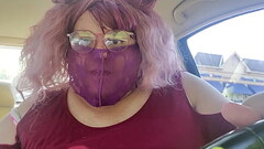 Chub sissy asking humiliating questions in public Thumb