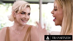 TRANSFIXED - Old BFFs Gracie Jane &amp_ Skye Blue End Up Passionately Fucking Before Going To A Fest Thumb