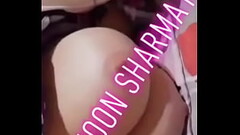 Moon Sharma1 flashing her Big Tits Thumb