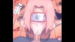 Sakura deepthroat Thumb