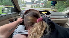 Momma sucks me in car Thumb