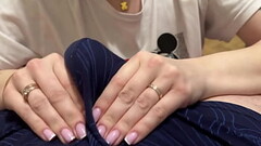 Penis massage through panties - torments the penis - keeps the orgasm Thumb