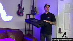 Pussy Penis and Pizza! Redhead Madison Morgan Dicked By Delivery Guy! Thumb