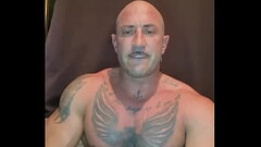 I show you my MUSCLES and masturbate my cock for you Thumb
