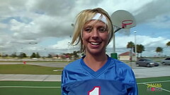 Football player goes home with her coach to have sex Thumb