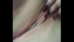 Rubbing pussy Thumb