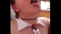 Swallowing a huge double load Thumb
