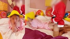 【えっちなクリスマス】小さいまんこに中出し！サンタさんと妊娠する練習 Thumb