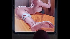 Bea'_s (pokemon) feet cum tribute Thumb