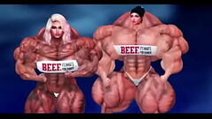 Muscle animation Thumb