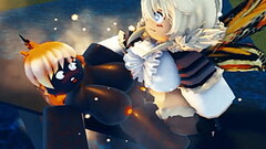 Godzilla VS Mothra Sex Battle on Roblox Thumb