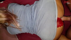 Under the stepmother'_s dress there were bard panties Thumb