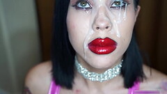 Bimbo Dick Sucking Gets Massive Facial Thumb