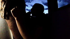 It was to dark to film but Sally still sucked dick Thumb