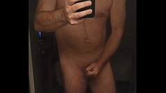 Jerking full naked Thumb