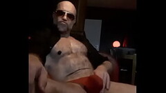 DANCE SHAKING IN RED SLIP ON SOFA Thumb