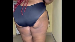 Woman trying sexy lingerie on part 1 Thumb