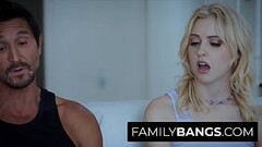 FamilyBangs.com ⭐ Cutie Blonde Getting her Pink Fleshy Pussy Stacked by Dad'_s Old Bone, Chloe C Thumb