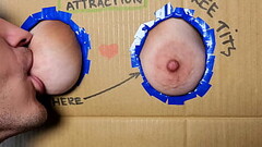 Nipple sucking attraction Thumb