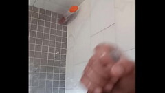 Jerking off in the shower part 2 Thumb