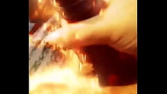 Jacking off, on fire. January 17, 2023. Thumb