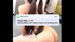 Cheating On My Wedding Day With Her Little Asian Sister Thumb