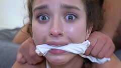 WE ALMOST BROKE HER - Barely Legal Teen Turned Into A Cum Licking Whore Thumb