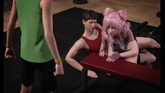 Pink Japanese gym Thumb