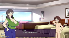 Insexual Awakening Part 19 - Busty granny inspects teen dude'_s penis Thumb