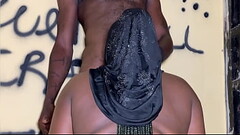 Squirting Muslim Milf paid with her Fat Pussy Thumb