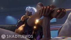 Valkyrie Footjob Thumb