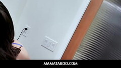 MamaTaboo  -  Stepson meets his stepmom in the bathroom for a doggystyle bone session Thumb