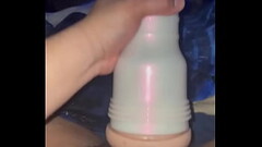 Fucking my Fleshlight Thumb