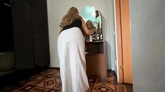 The housewife saw in the mirror him they were looking at her ass, and allowed him to have anal sex w Thumb