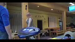 Nasty maid blowing phallus well Thumb