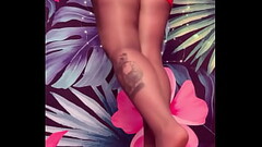 tease in pantyhose and latex dress Thumb