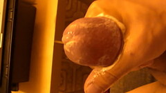 Hard wanking Thumb