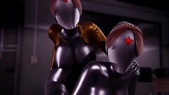 Twins Sex scene in Atomic Heart l 3d animation Thumb