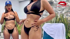 I am a horny girl who masturbates in a public swimming pool. I enjoy showing off and teasing voyeurs Thumb