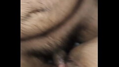 Chubby girl takes it in missionary Thumb