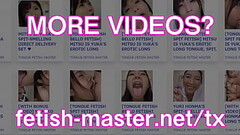Japanese Asian Tongue Spit Face Nose Licking Sucking Kissing Handjob Fetish - More at fetish-master. Thumb