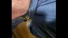 Very public wank with cum in supermarket cafe Thumb